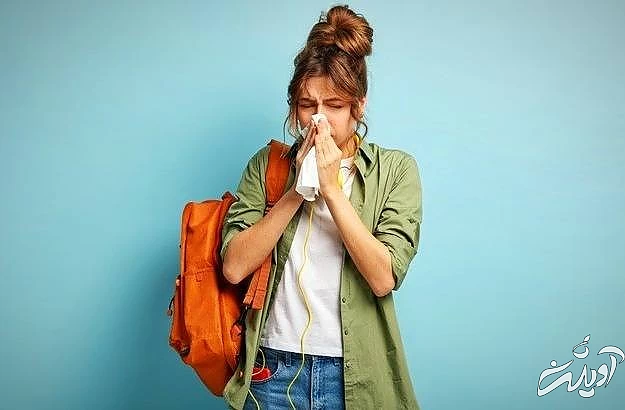 آبریزش بینی از نشانه های گرفتگی بینی  گرفتگی بینی